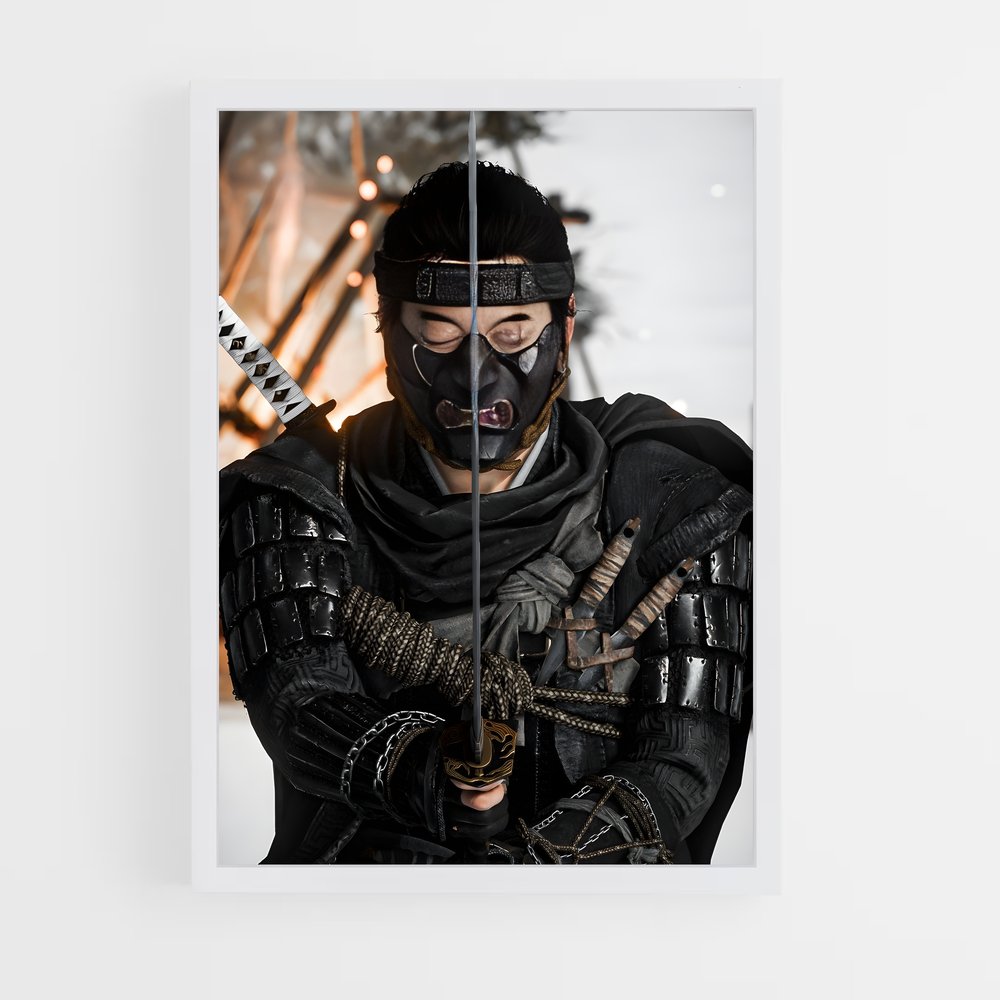 Poster Ghost tsushima honneur – affiche Ghost of tsushima (vue 3)